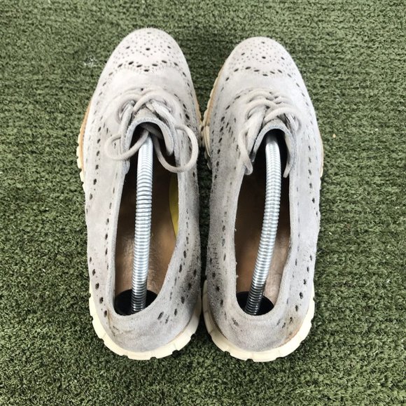 Cole Haan Zerogrand Casual Wingtip Oxford Shoe Mens Size 9 C12980 Gray White main image 5